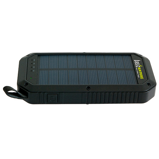 Basic Nature Solar-Powerbank 8 schwarz 8.000 mAh Bild 1