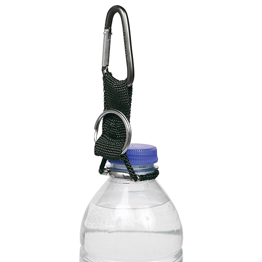 D-Wasserflasche Schnalle quickdraw Karabiner Flaschenhalter Clip Aluminium AL 
