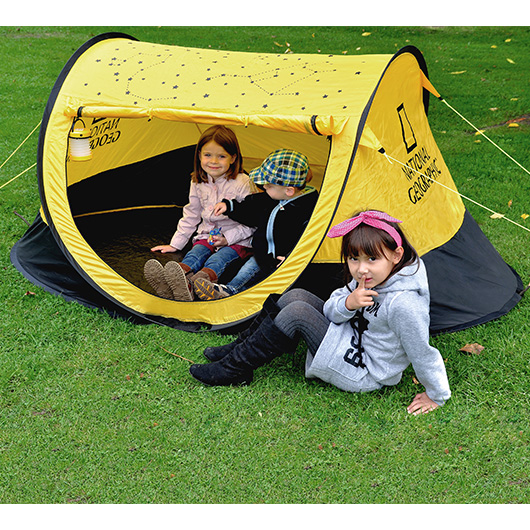 National Geographics Outdoor Kids Camping Set inkl. Zelt, 4x30 Fernglas, Laterne Bild 4