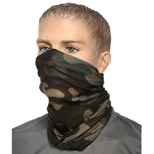 Brandit Herren Multifunktionstuch Darkcamo Bild 4