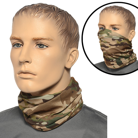 Brandit Herren Multifunktionstuch Tactical Camo