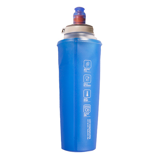 Source Jet faltbare Wasserflasche blau 0,5Liter Bild 1