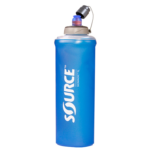 Source Nomadic faltbare Wasserflasche blau 1Liter