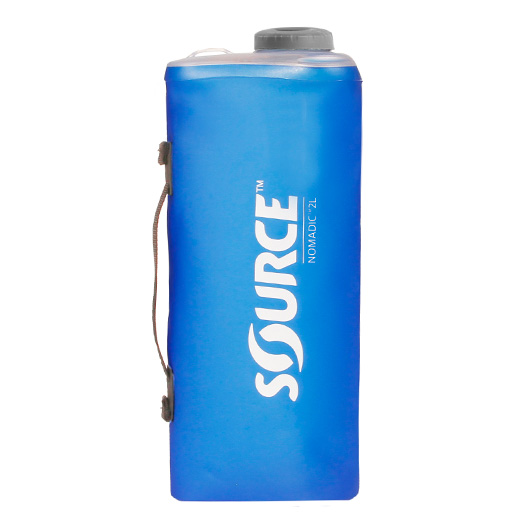 Source Nomadic faltbare Wasserflasche blau 2Liter
