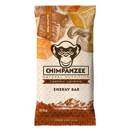 Chimpanzee Energieriegel Cashew & Karamell 55 g