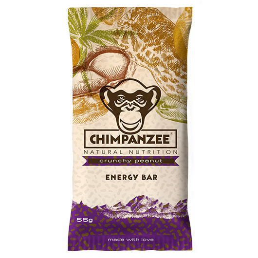 Chimpanzee Energieriegel Crunchy Erdnuss 55 g