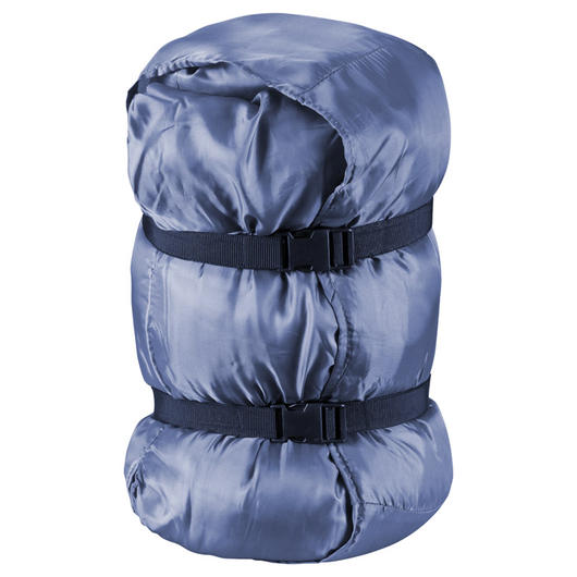 Mil-Tec Schlafsack Pilot mit Kopfkissen navy Bild 1