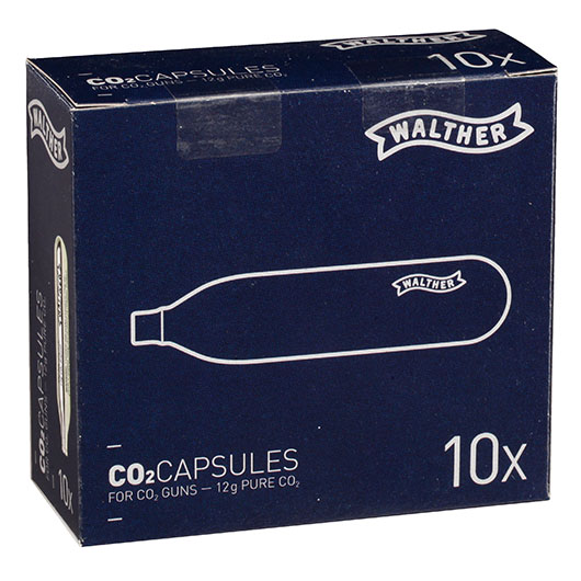 Walther CO2 Kapseln 10 Stck je 12g Bild 1