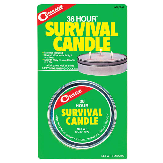 Coghlans Survival Kerze, Brenndauer bis zu 36 Stunden Bild 1