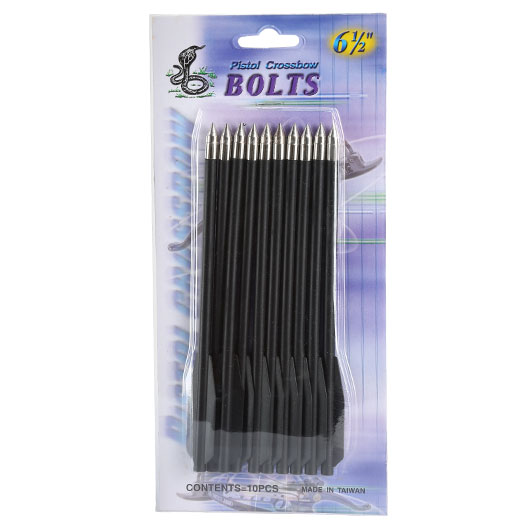 Armbrustbolzen Cobra Kunststoff 6 1/2 Zoll 10er Pack schwarz fr Pistolenarmbrust Bild 6