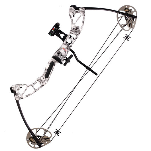 Poe Lang Compoundbogen Komplettset Metal Rex 10-45 lbs skull camo