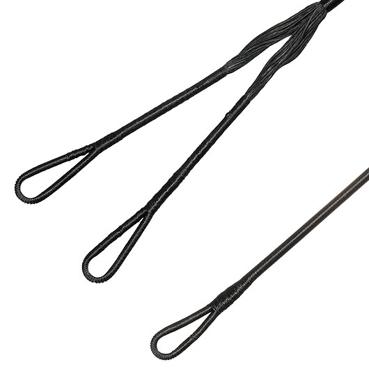 Man Kung Ersatzkabel Set / Cables Set f. Compound Armbrust 175lbs Frost Wolf XB56 Bild 2