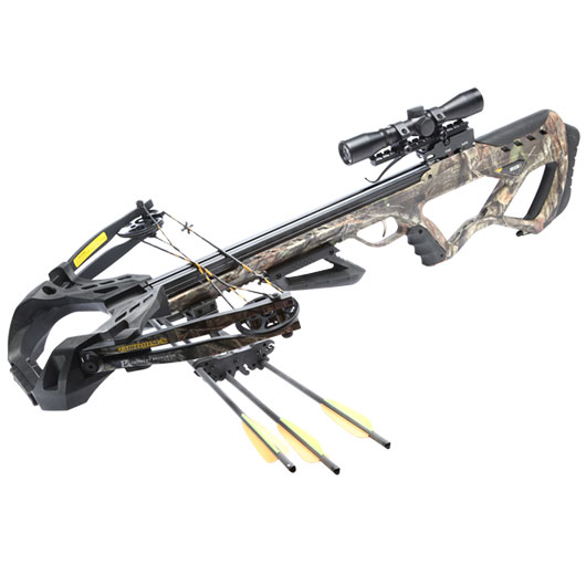 Ersatzteilset Compoundarmbrust Guillotine X Set 185 lbs / 400 fps folium camo