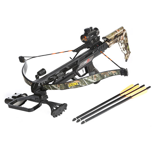 EK Archery Recurve Armbrust JAG 2 Pro 175 lbs Komplettset Camo
