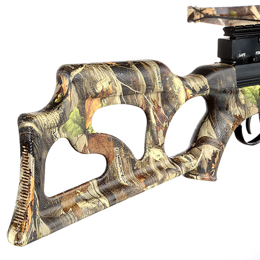 EK Archery Recurve Armbrust Desert Hawk 225 lbs Set mit Pfeile Laubtarn-Camo Bild 6