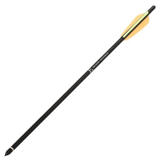 EK Archery Armbrust Pfeil 20'' Aluminium Komplettpfeil schwarz 1 Stck Bild 4