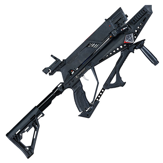 EK Archery Research Repetierarmbrust Cobra System Adder 130 lbs schwarz inkl. RedDot und 5 x Bolzen Bild 4