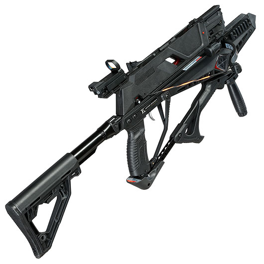 EK Archery Research Repetierarmbrust Cobra System Adder 130 lbs schwarz inkl. RedDot und 5 x Bolzen Bild 6