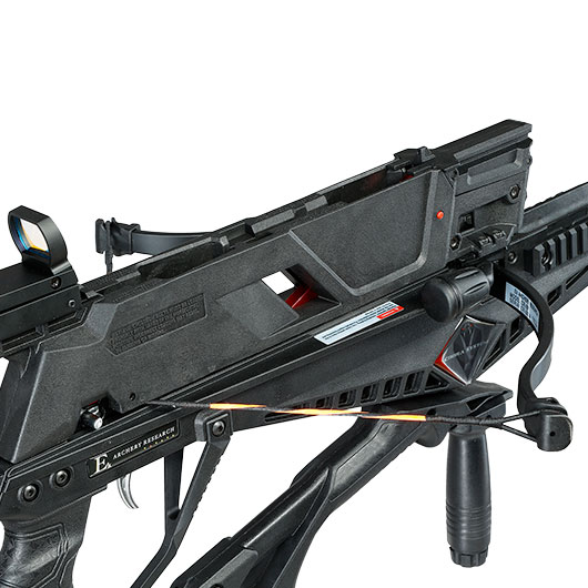 EK Archery Research Repetierarmbrust Cobra System Adder 130 lbs schwarz inkl. RedDot und 5 x Bolzen Bild 8