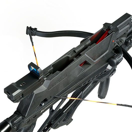 EK Archery Research Repetierarmbrust Cobra System Adder 130 lbs schwarz inkl. RedDot und 5 x Bolzen Bild 9