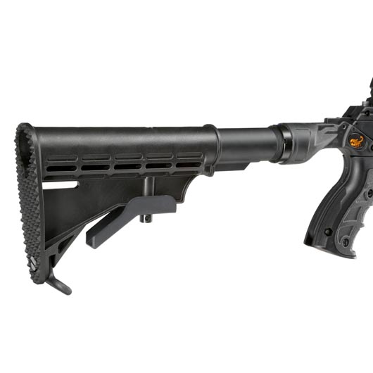 Steambow Repetierarmbrust AR-6 Stinger II Tactical mit Magazin 55 lbs schwarz inkl. 6 Pfeile Bild 7