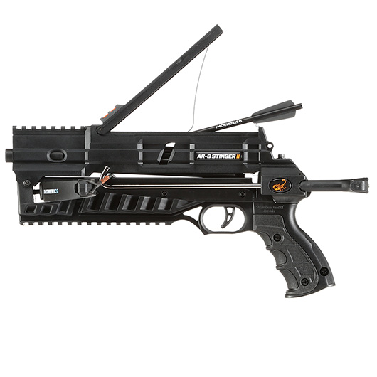 Steambow Repetierarmbrust AR-6 Stinger II Compact mit Magazin 35 lbs schwarz inkl. 6 Pfeile Bild 2