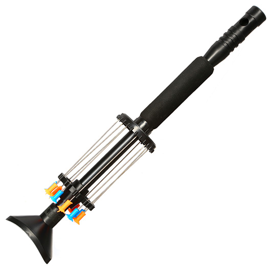 JS-Archery JX Blasrohr Set Silenter 12 Zoll / 30,5cm Kaliber .40 inkl. 10 Nadelpfeile schwarz Bild 3