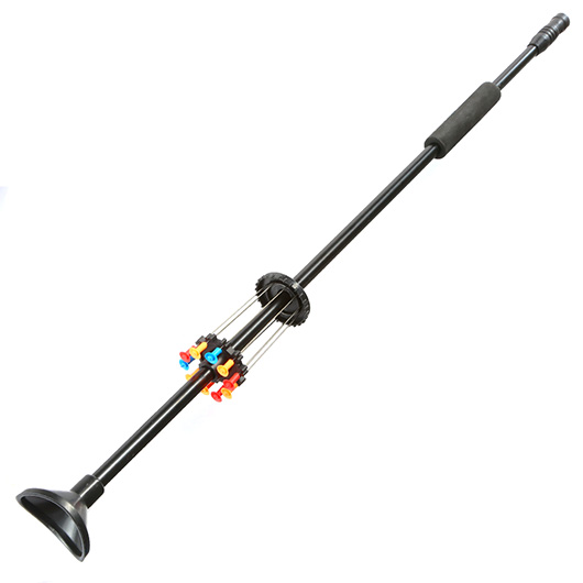 JS-Archery JX Blasrohr Set Silenter 30 Zoll / 77,8cm Kaliber .40 inkl. 10 Nadelpfeile schwarz Bild 2