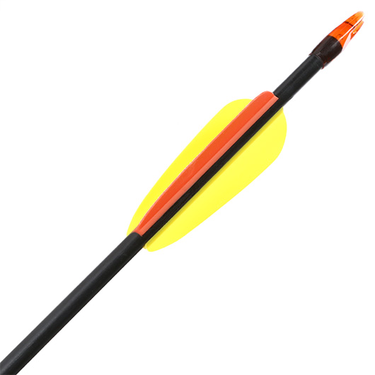 EK Archery Fiberglaspfeil 28 Zoll schwarz Bild 4