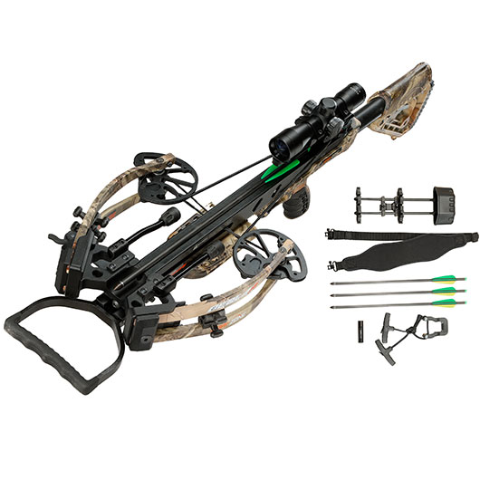Hori-Zone Compound Armbrust Bedlam 215 lbs Komplettset camo inkl. 4x32 Zielfernrohr