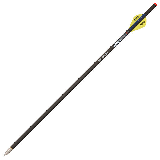 ArcherOpterX Armbrustpfeil 18 Carbon inkl. Tophead-Spitze