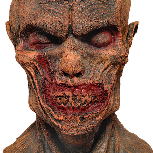 Zombiekopf lebensgro aus Schaumgummi Bild 6