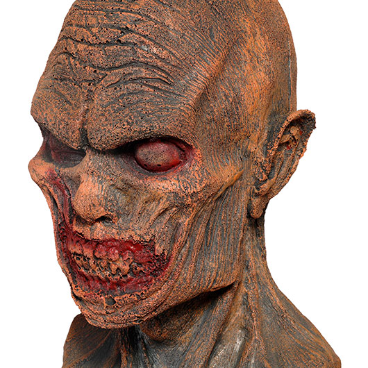 Zombiekopf lebensgro aus Schaumgummi Bild 7