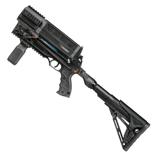 Steambow Repetierarmbrust AR-Series M10 Tactical 75 lbs schwarz inkl. Magazin & bungspfeile Bild 1