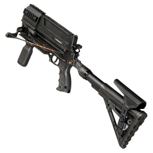 Steambow Repetierarmbrust AR-Series M10 Tactical 75 lbs schwarz inkl. Magazin & bungspfeile Bild 2