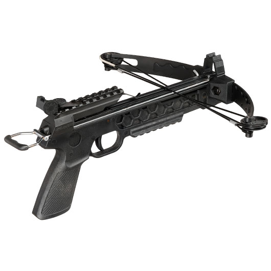 JS-Archery Compound Pistolenarmbrust 50 lbs / 120 fps Set mit 3 Bolzen schwarz Bild 4