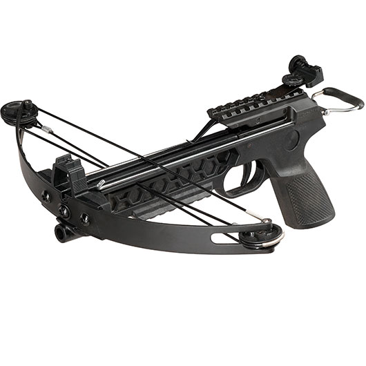JS-Archery Compound Pistolenarmbrust 50 lbs / 120 fps Set mit 3 Bolzen schwarz Bild 6