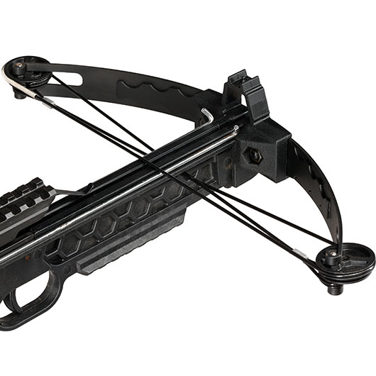 JS-Archery Compound Pistolenarmbrust 50 lbs / 120 fps Set mit 3 Bolzen schwarz Bild 8