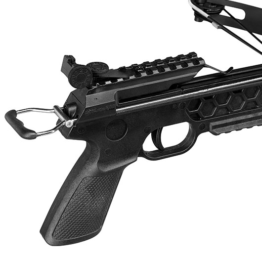 JS-Archery Compound Pistolenarmbrust 50 lbs / 120 fps Set mit 3 Bolzen schwarz Bild 9