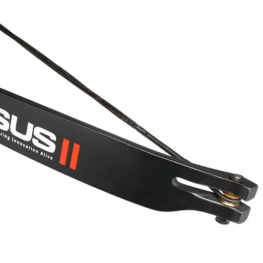 Hori-Zone Wurfarm Set mit Sehne f. Recurve Armbrust Pegasus II 175 lbs schwarz Bild 2