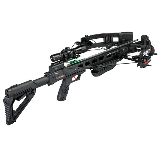 Hori-Zone Compound Armbrust Orion II 205 lbs / 400 fps Komplettset schwarz Bild 10