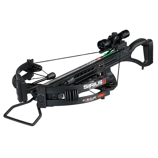 Hori-Zone Compound Armbrust Sirius II 190 lbs / 380 fps Komplettset schwarz Bild 1