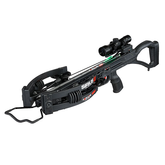 Hori-Zone Compound Armbrust Sirius III 195 lbs / 400 fps Komplettset schwarz Bild 1