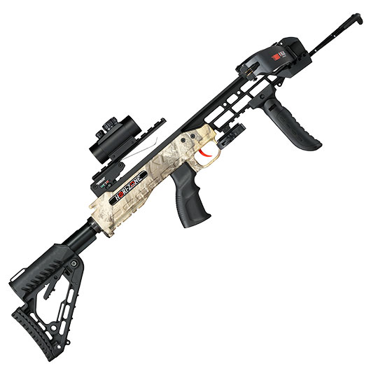 Hori-Zone Recurve Armbrust Pegasus III 185 lbs / 275 fps Komplettset camo / schwarz Bild 4