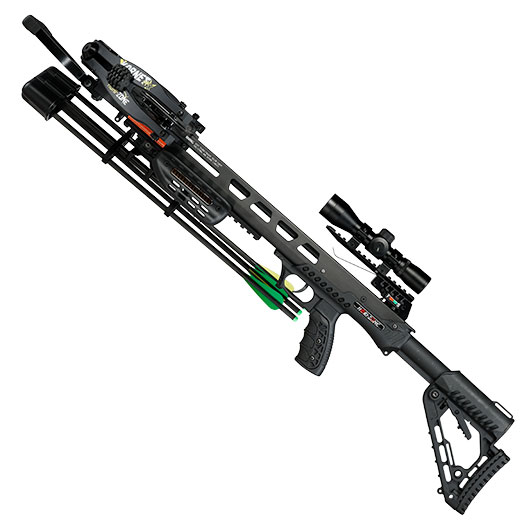 Hori-Zone Compound Armbrust Kornet Maxx 210 lbs / 425 fps Komplettset schwarz Bild 2