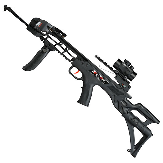 Hori-Zone Recurve Armbrust Pegasus II 175 lbs / 265 fps Komplettset schwarz Bild 3