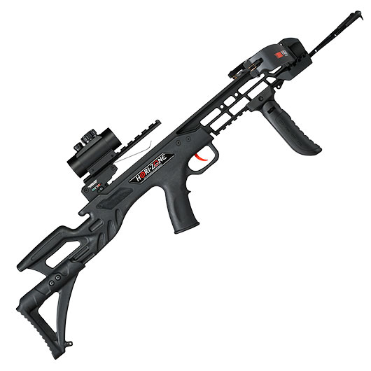 Hori-Zone Recurve Armbrust Pegasus II 175 lbs / 265 fps Komplettset schwarz Bild 4