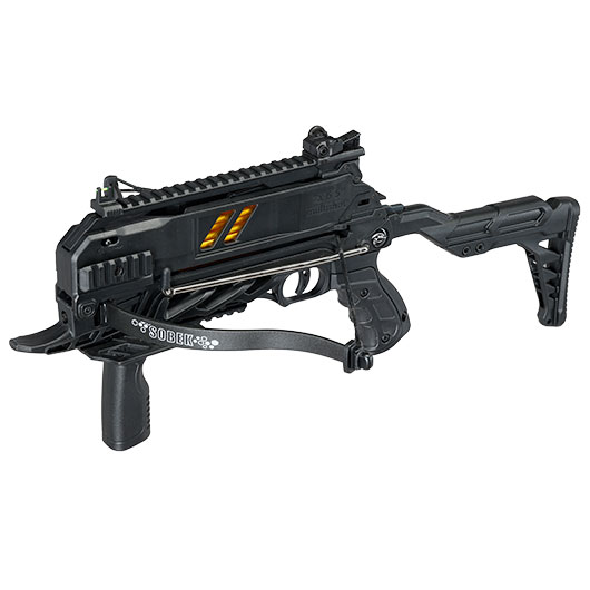 Man Kung Repetierarmbrust Sobek 80 lbs / 185 fps Komplettset mit 7 Schuss Magazin schwarz Bild 1