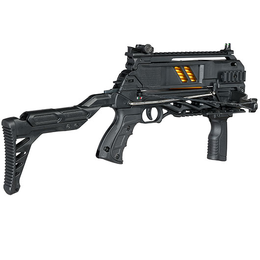 Man Kung Repetierarmbrust Sobek 80 lbs / 185 fps Komplettset mit 7 Schuss Magazin schwarz Bild 7