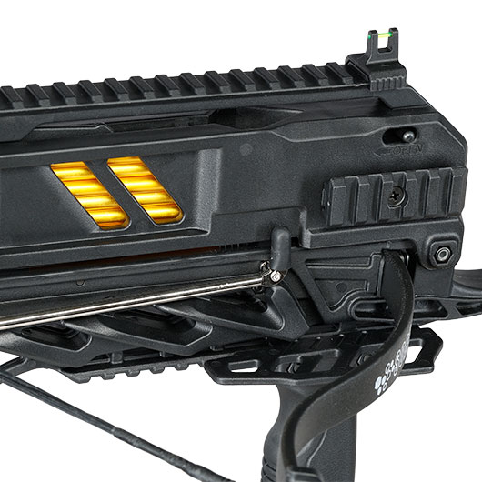 Man Kung Repetierarmbrust Sobek 80 lbs / 185 fps Komplettset mit 7 Schuss Magazin schwarz Bild 9